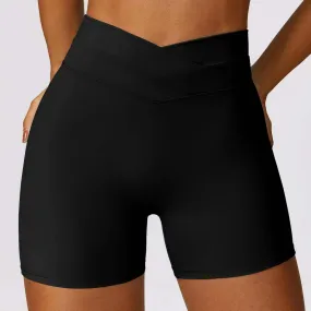 Glow Chic's Skinny Hip Raise Yoga Shorts