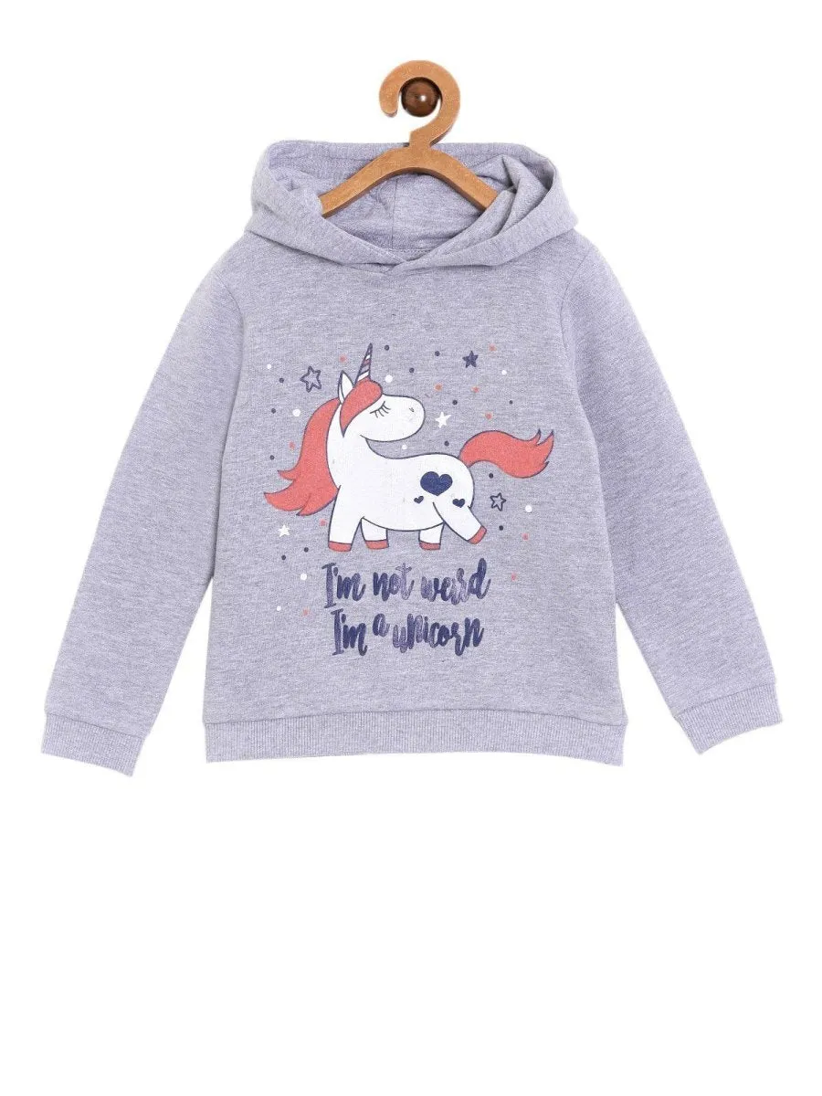 Happy Unicorn Hooded Sweatshirt