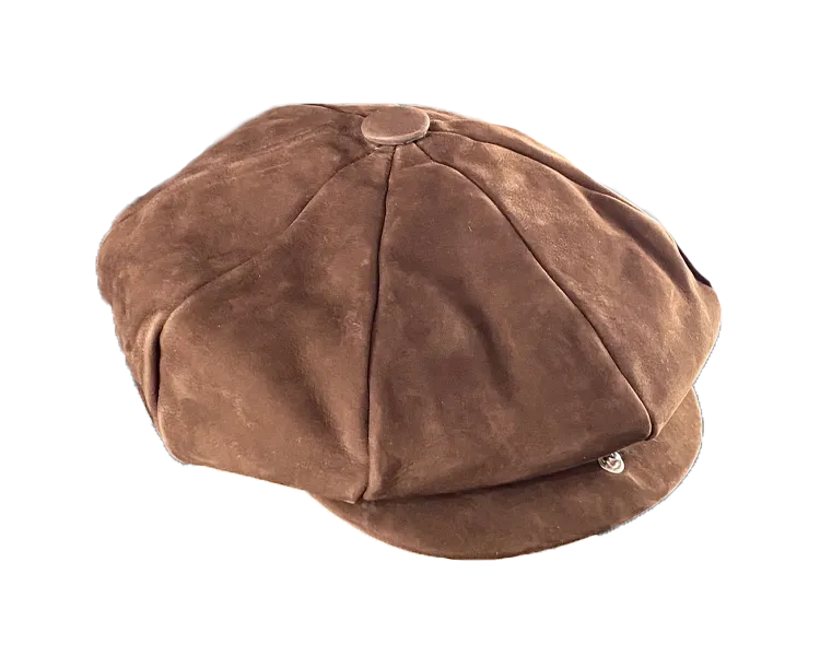 Henschel Hat Company | Belton Leather Newsboy Cap