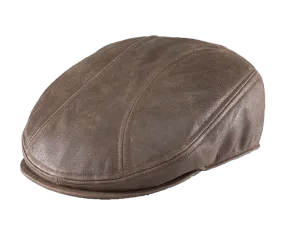 Henschel Hat Company | Lacombe Premium Leather Driver Cap