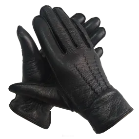 HighShine Men's Cashmere Lined Winter Warm Deerskin Gloves