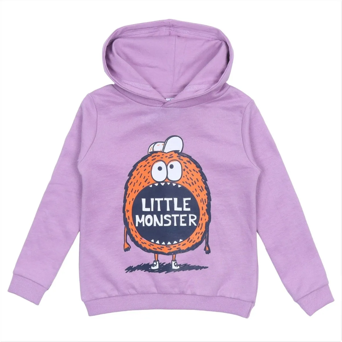 Hooded Sweatshirt Combo of 2-Little Monster-Owlsome