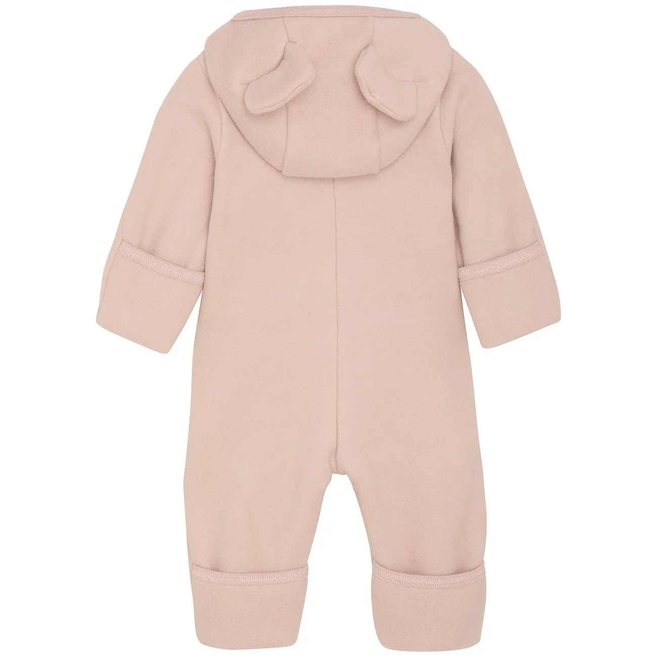 Huttelihut Mahogany Rose Pram Suit Ears Cot. Fleece (S)