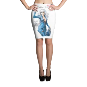 I Love Skydive - We Can Do It - Pencil Skirt