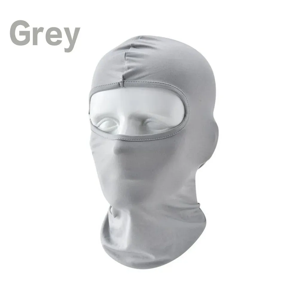 JJYY Outdoor Sports Balaclava Mask Windproof Full Face Neck milk silk Cotton Ninja Headgear Hat Riding Hiking Cycling cap