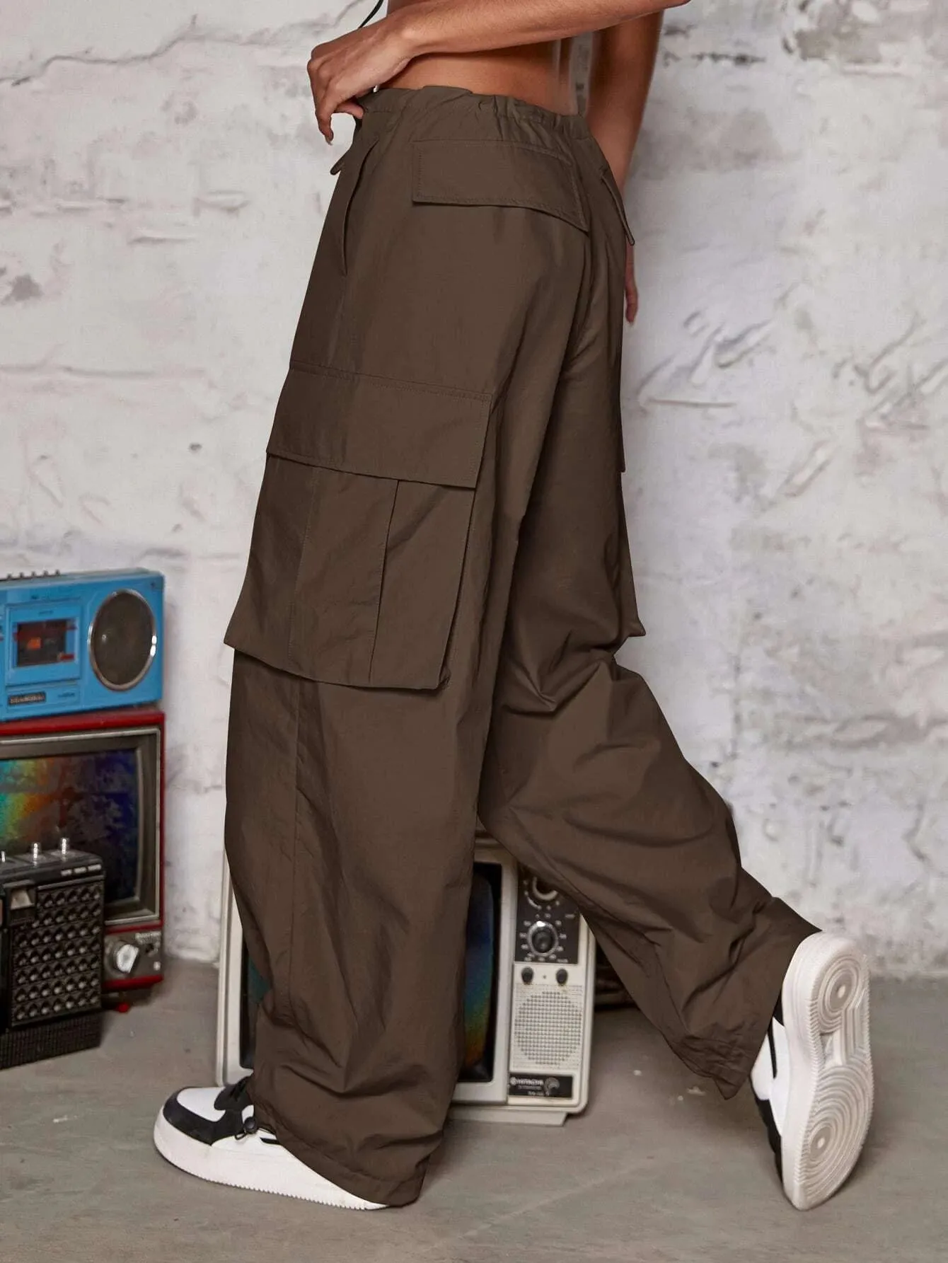 Journey Ready Drawstring Cargo Trousers