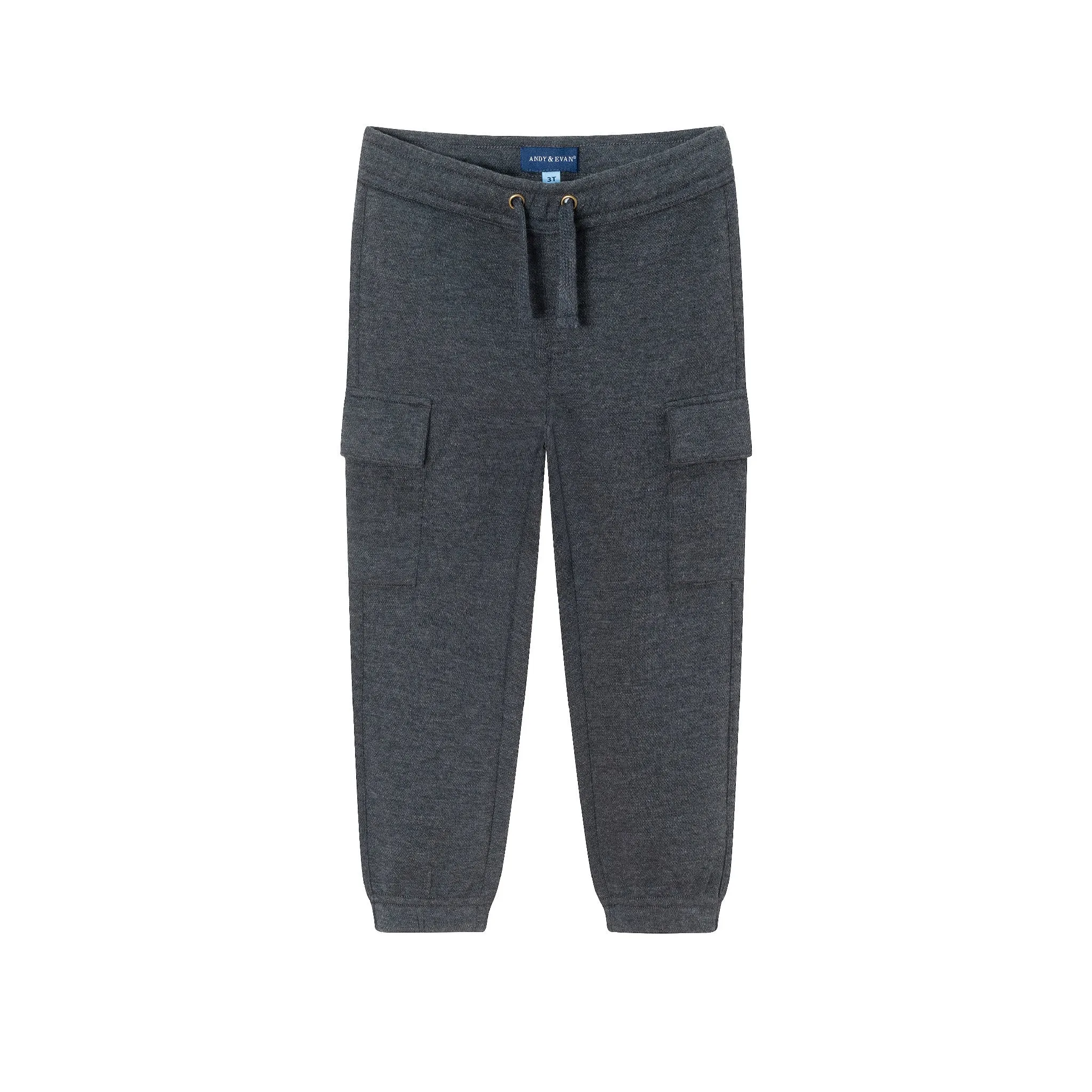 Kids Pique Jogger | Charcoal