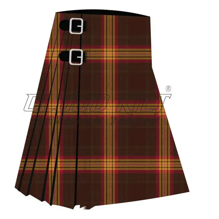 Kinnaird Fashion Premium Tartan Kilt