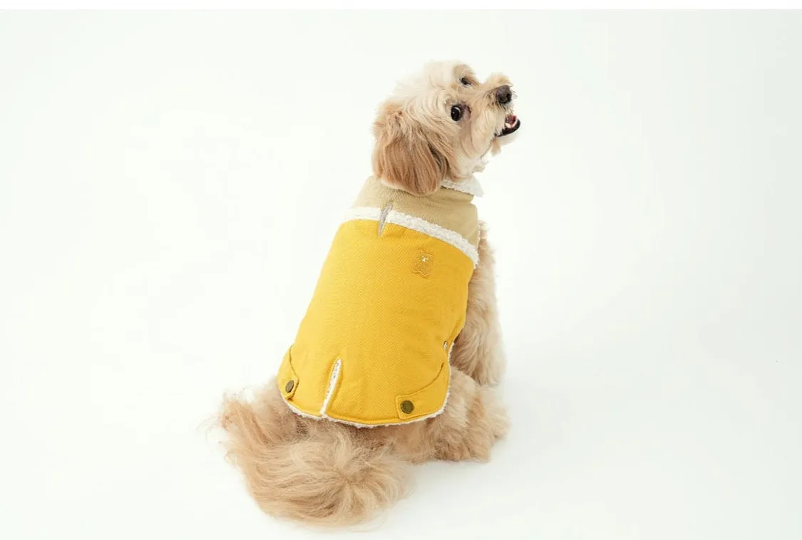 Korean Design Teddy Bear Fleece Winter Puffer Jacket for Dogs / Cats