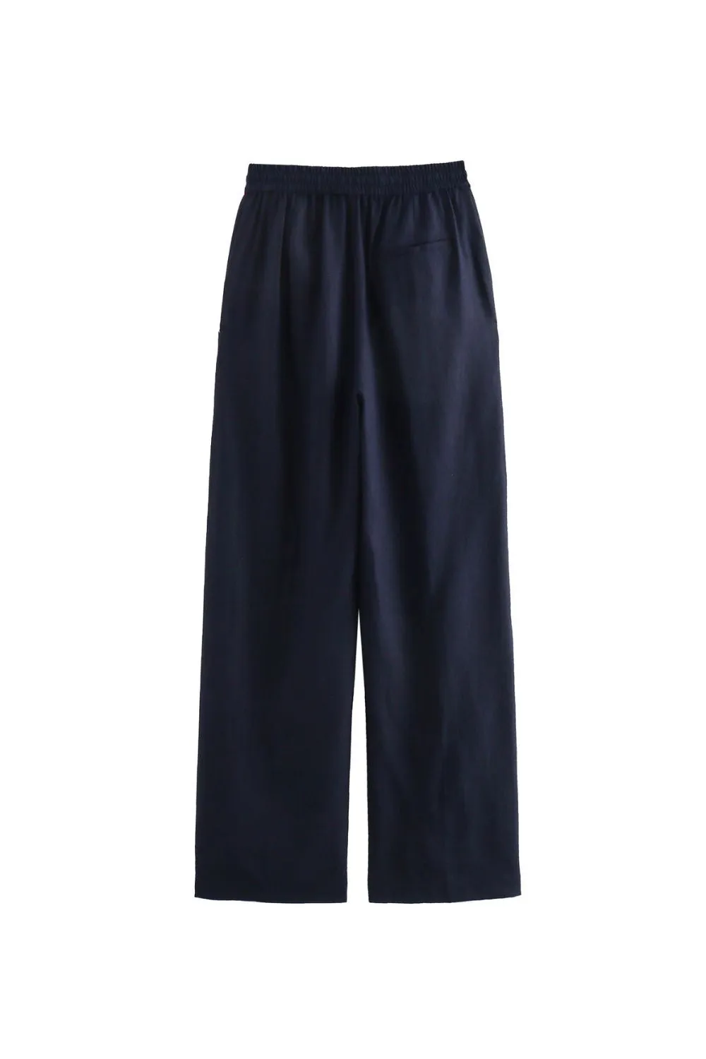 ‘Lily ‘ Simple Casual Linen Straight Leg Pants（4 Colors）