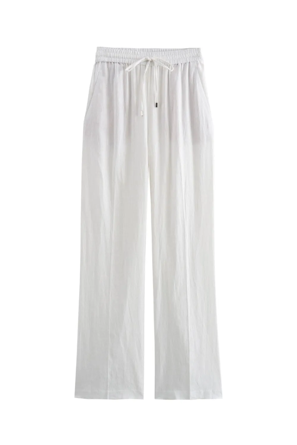 ‘Lily ‘ Simple Casual Linen Straight Leg Pants（4 Colors）