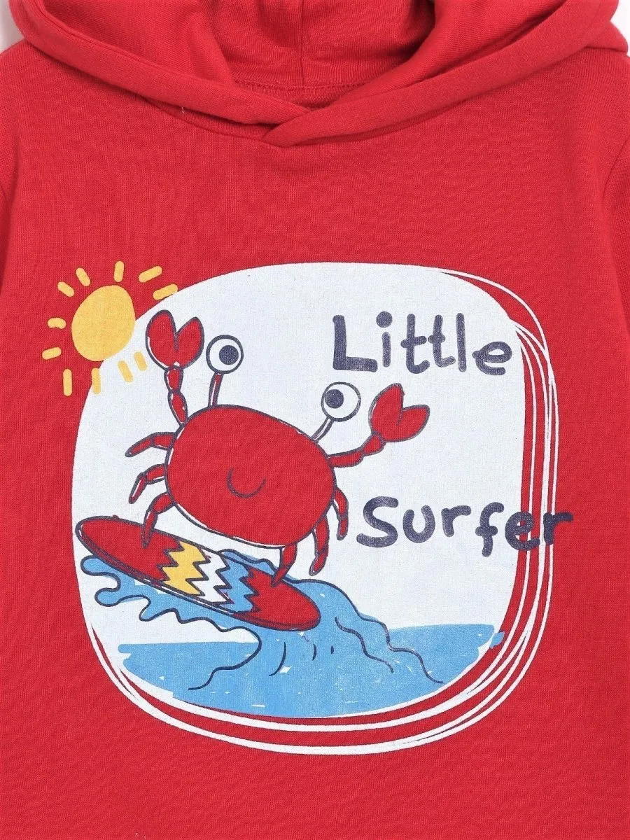 Little Surfer Hooded Sweatshirt