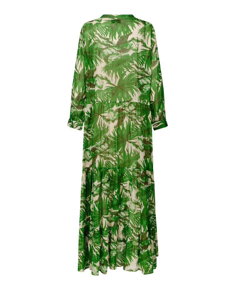 Lollys Laundry Nee Green Maxi Dress