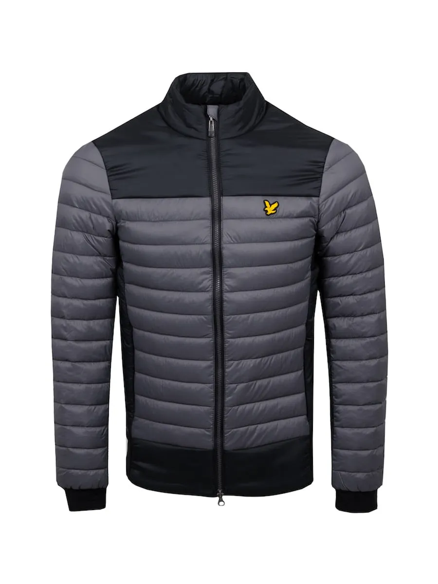 Lyle & Scott Mens L/S Quitted Jacket JK1367G/23738