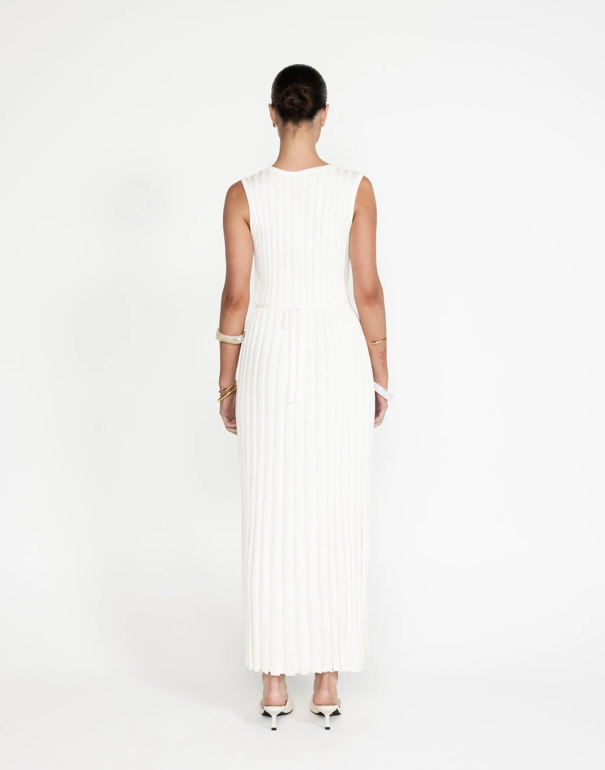 Mariposa Maxi Dress (Oat)