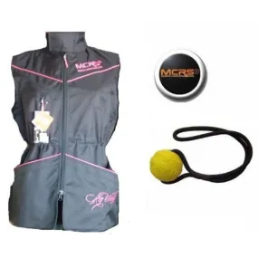 MCRS Magnet Vest Lady Black/Pink Starter Kit