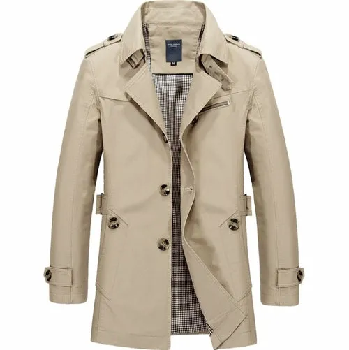 Mens Classic Trench Coat