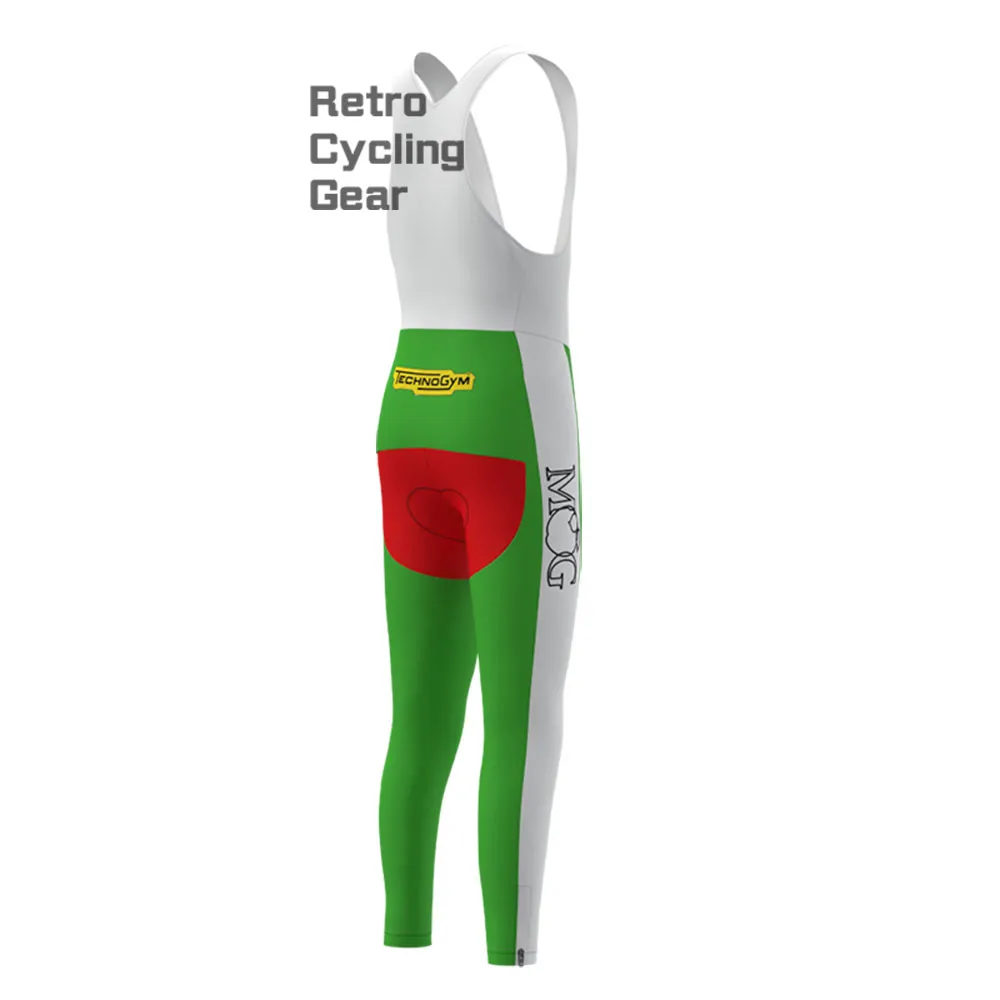 MG Fleece Retro Cycling Bib Pants