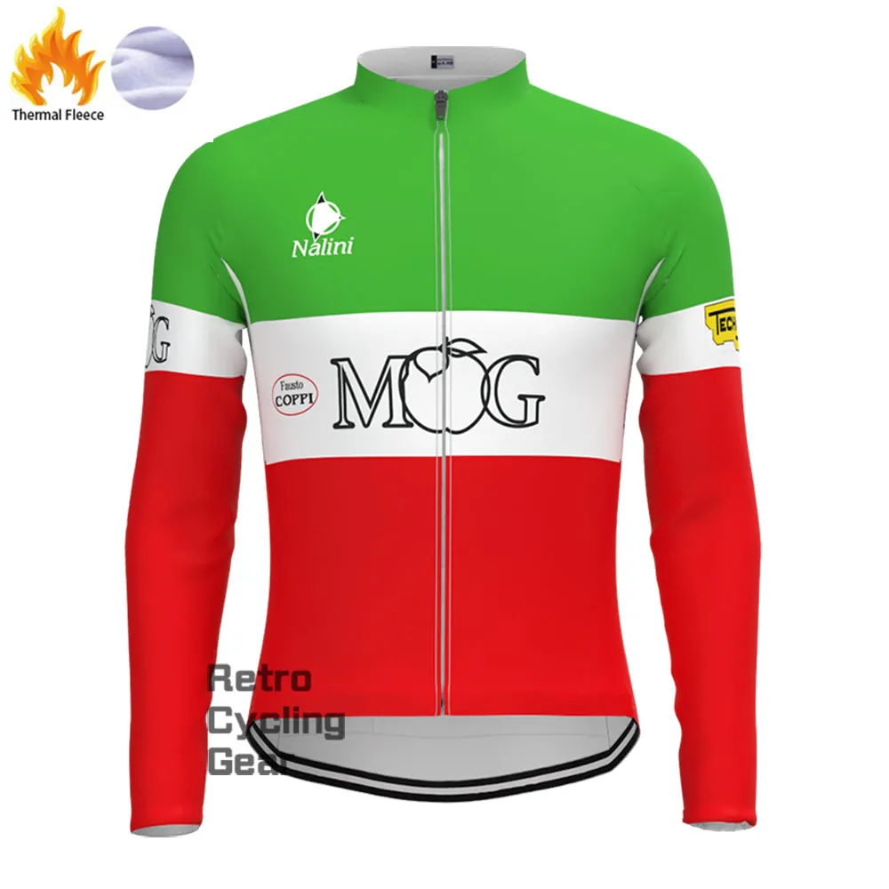 MG Fleece Retro Long Cycling Kits