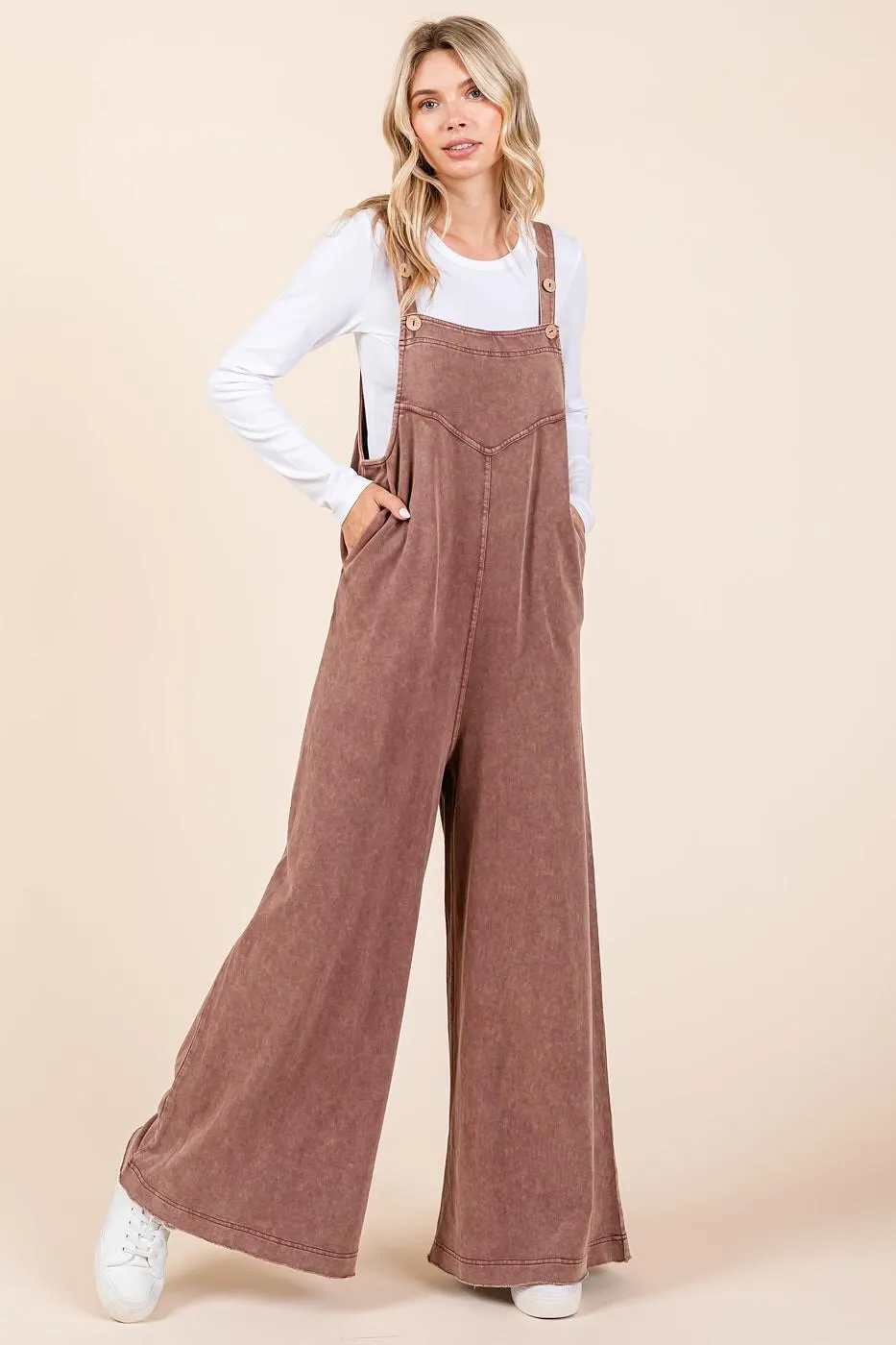 Mineral Wash Jumpsuit