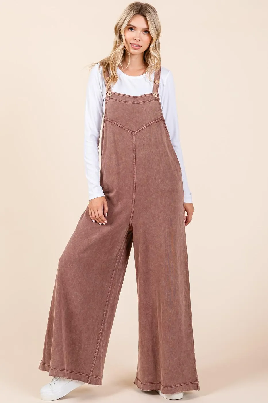 Mineral Wash Jumpsuit