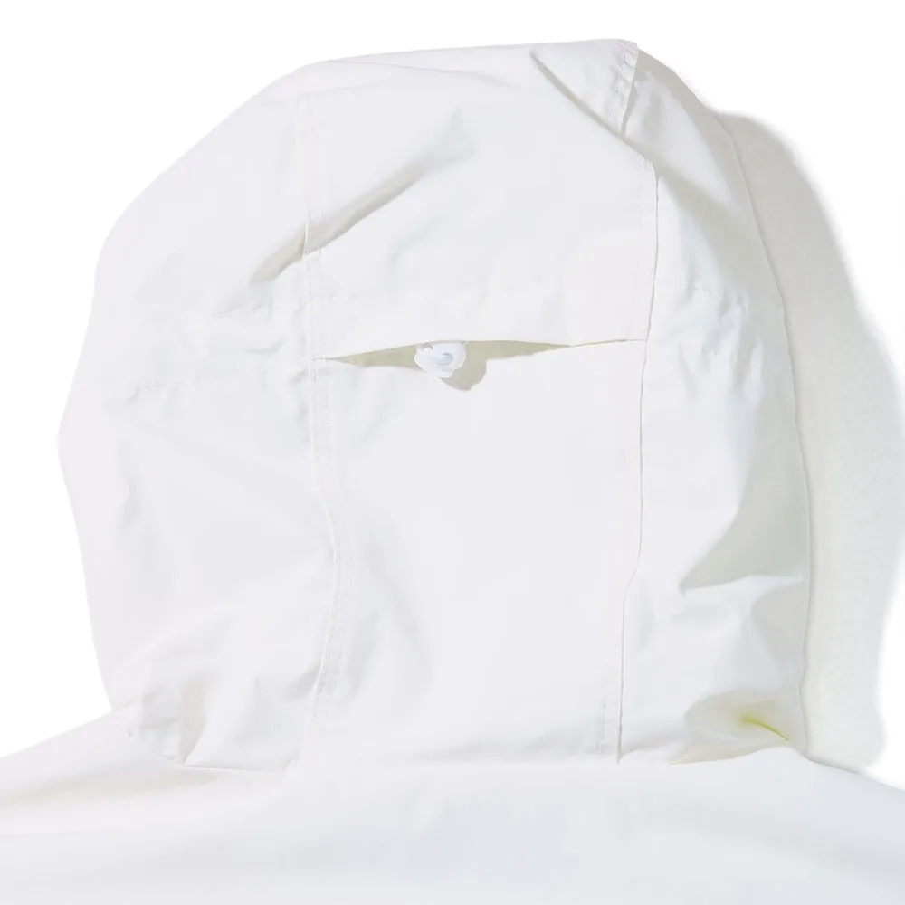 MMM HF WINDBREAKER HOODED JACKET WHITE