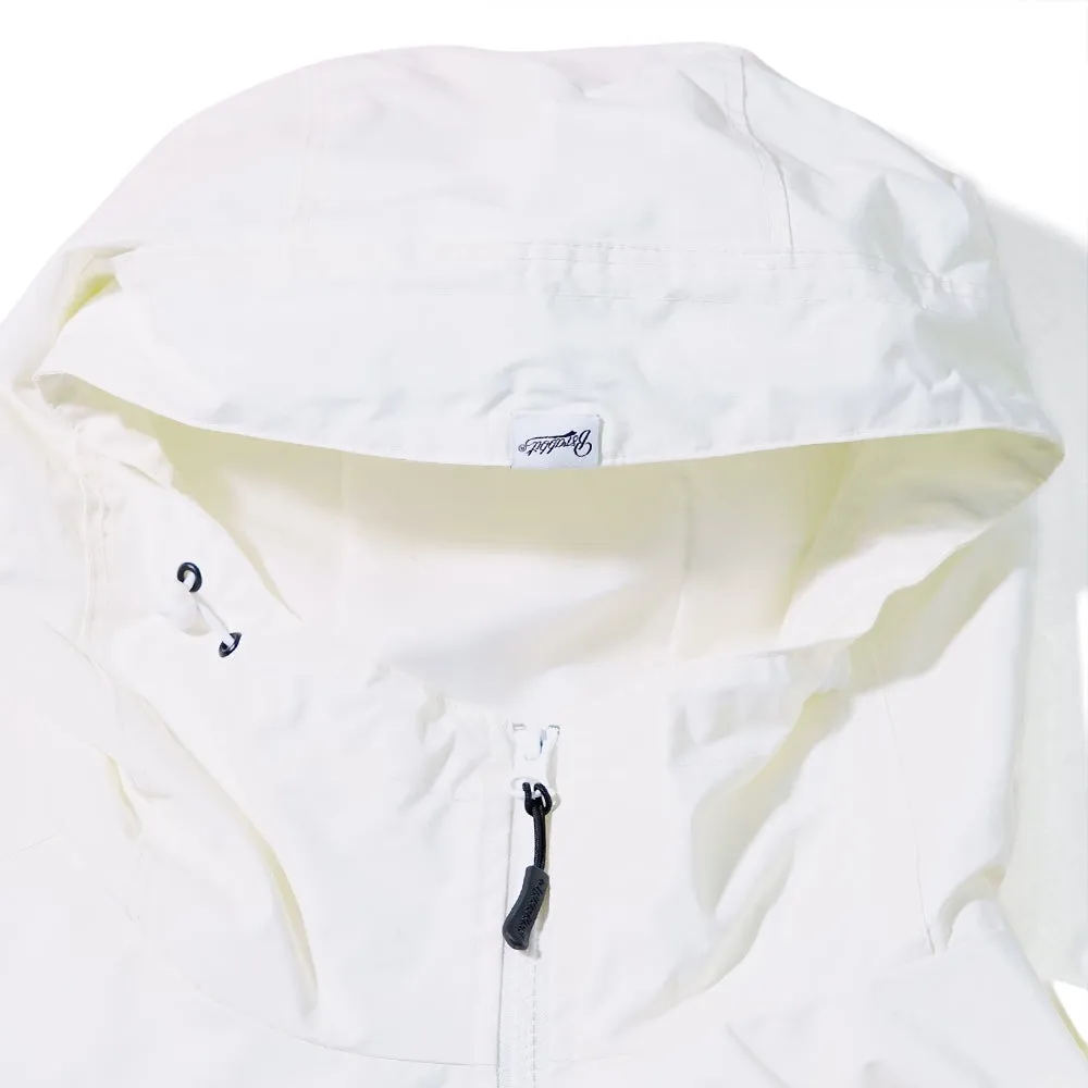 MMM HF WINDBREAKER HOODED JACKET WHITE