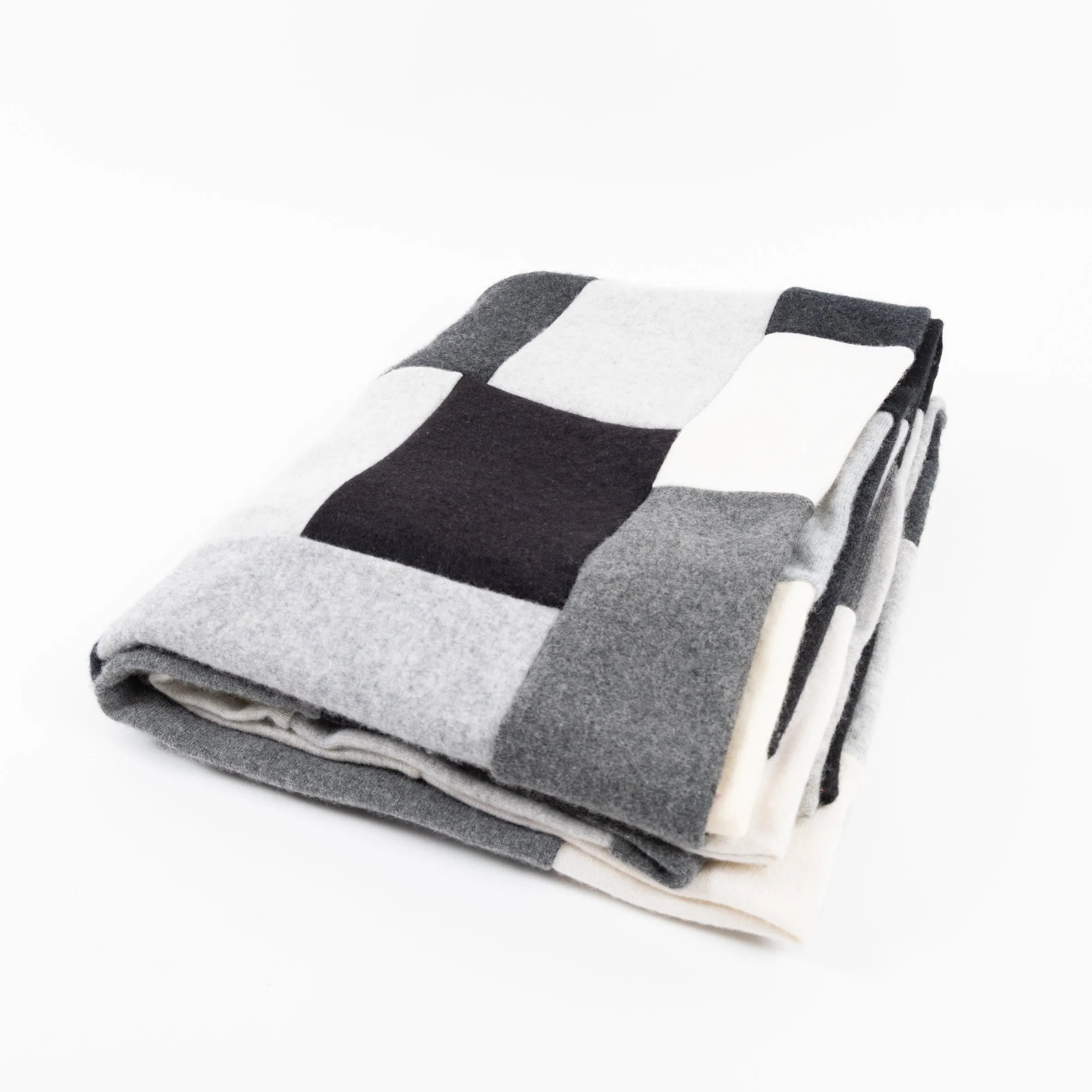 Monochrome Cashmere Throw