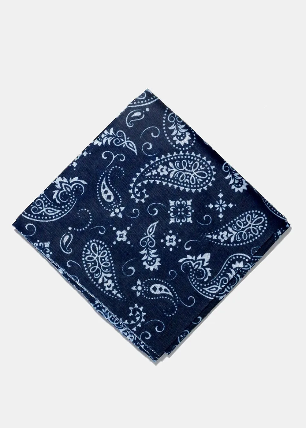 Multi-Use Paisley Face Covering Scarf