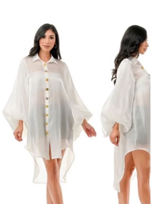 Nellie Oversized Shirt Dress