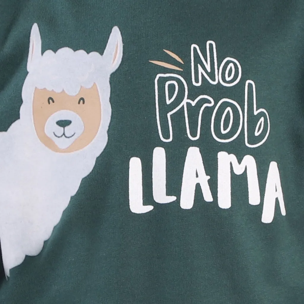 No Prob Llama Hooded Sweatshirt