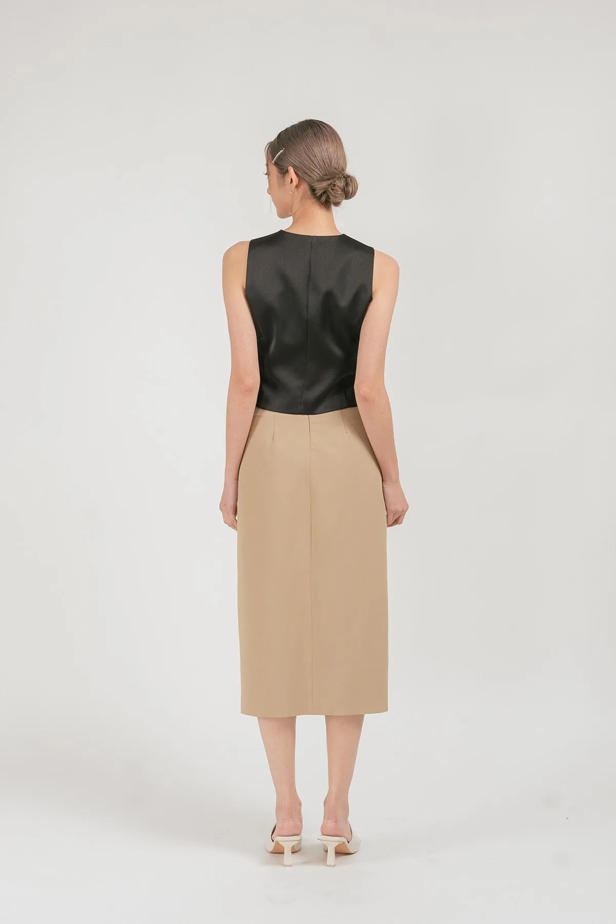 Onerra Midi Pencil Skirt