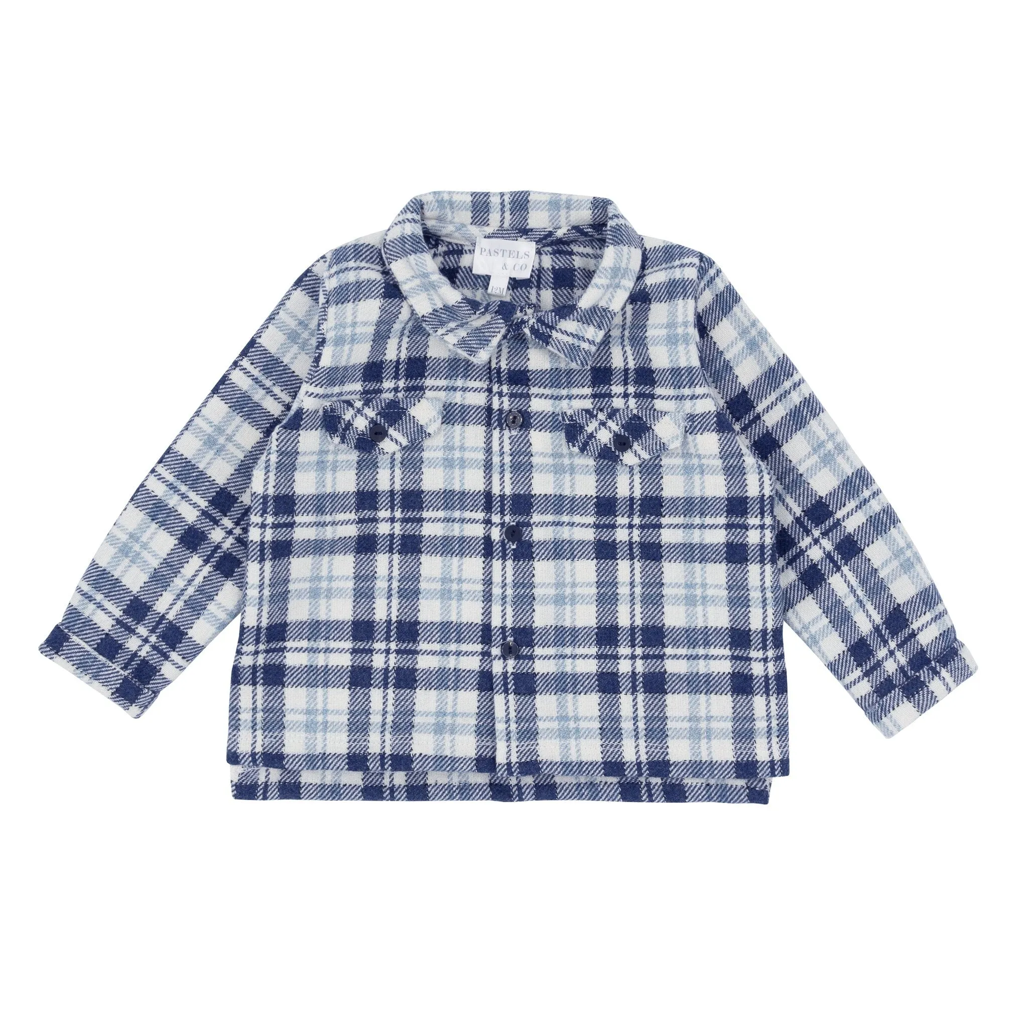 PA715L Pastels & Co - Sorrel Checked Shirt