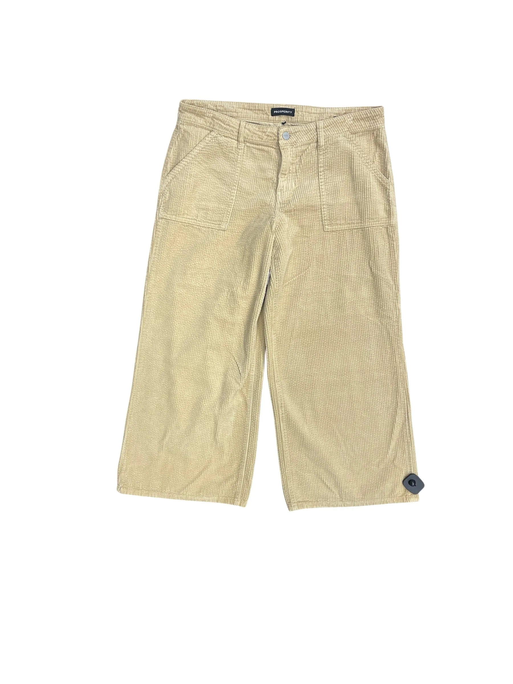 Pants Corduroy By Prosperity In Beige, Size: 0