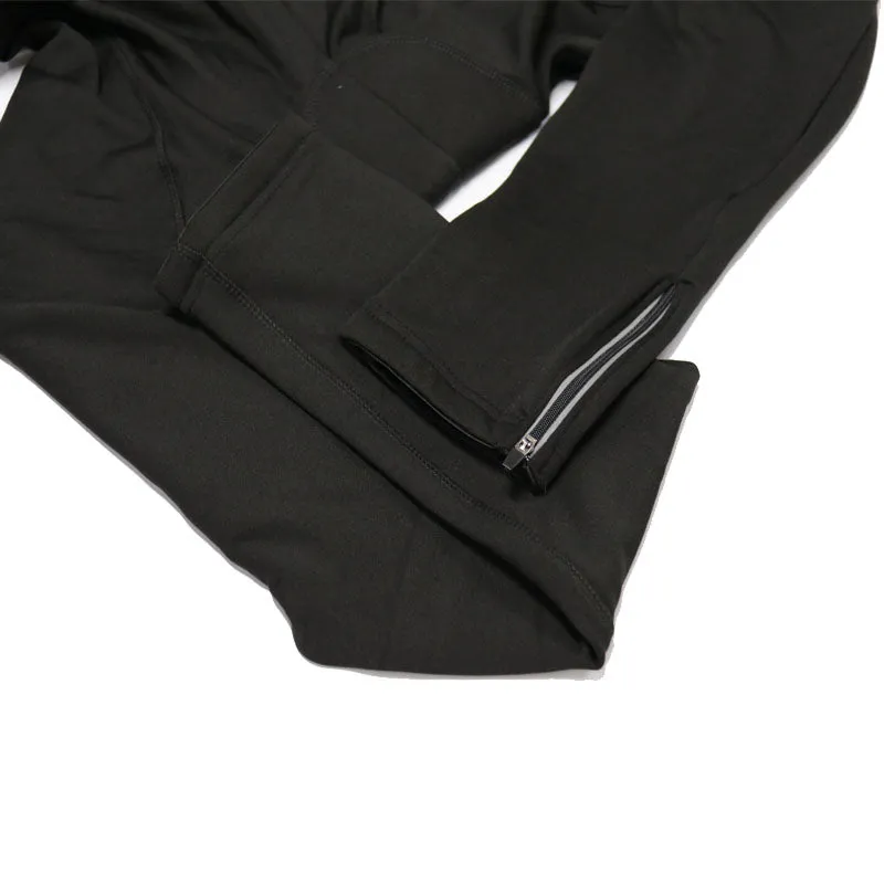 Peugeot Black-Dot Fleece Retro Cycling Pants