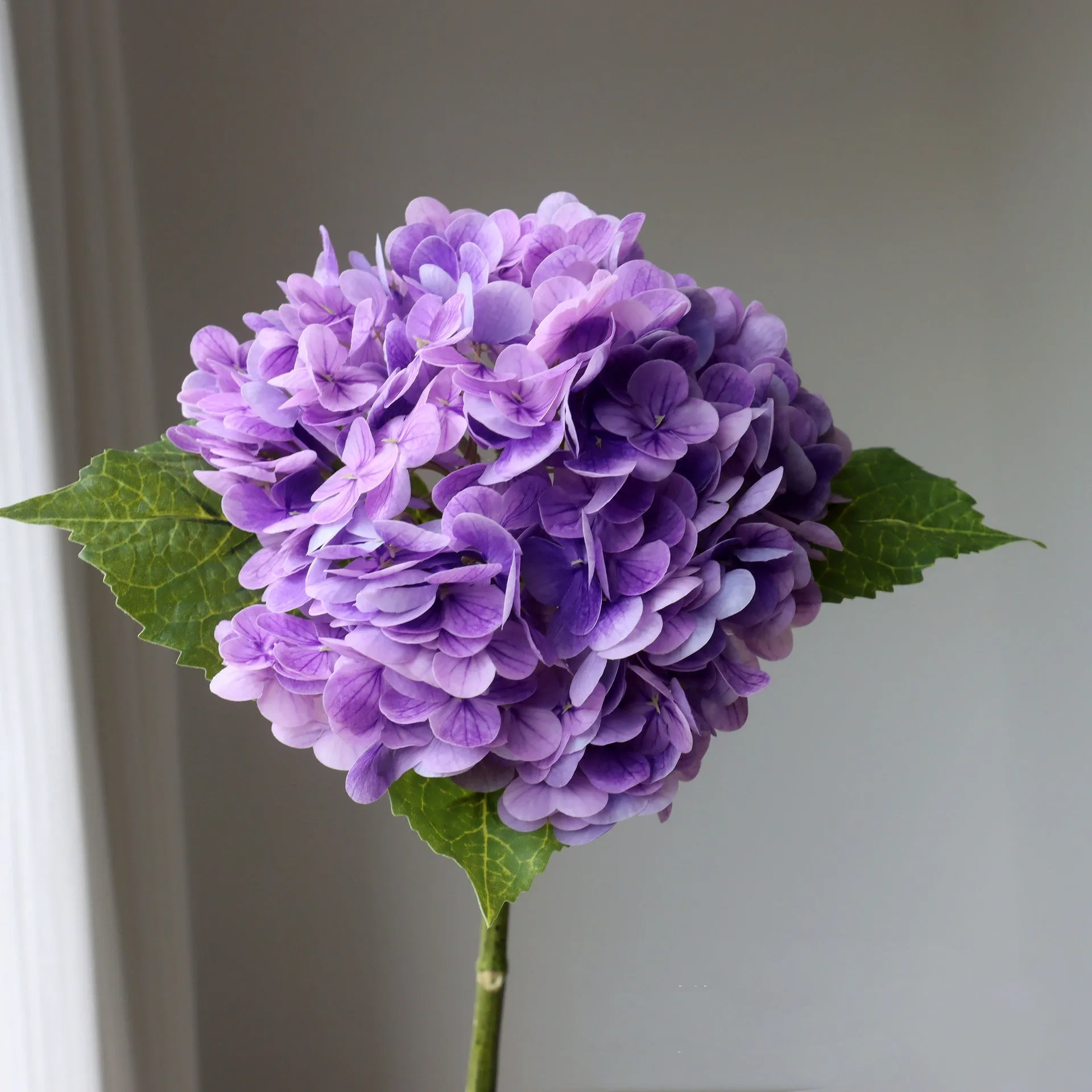 Premium Real Touch Hydrangea Stem