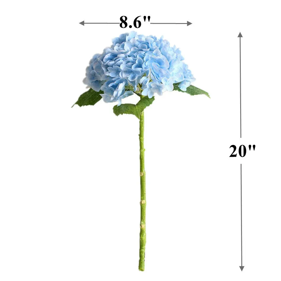 Premium Real Touch Hydrangea Stem