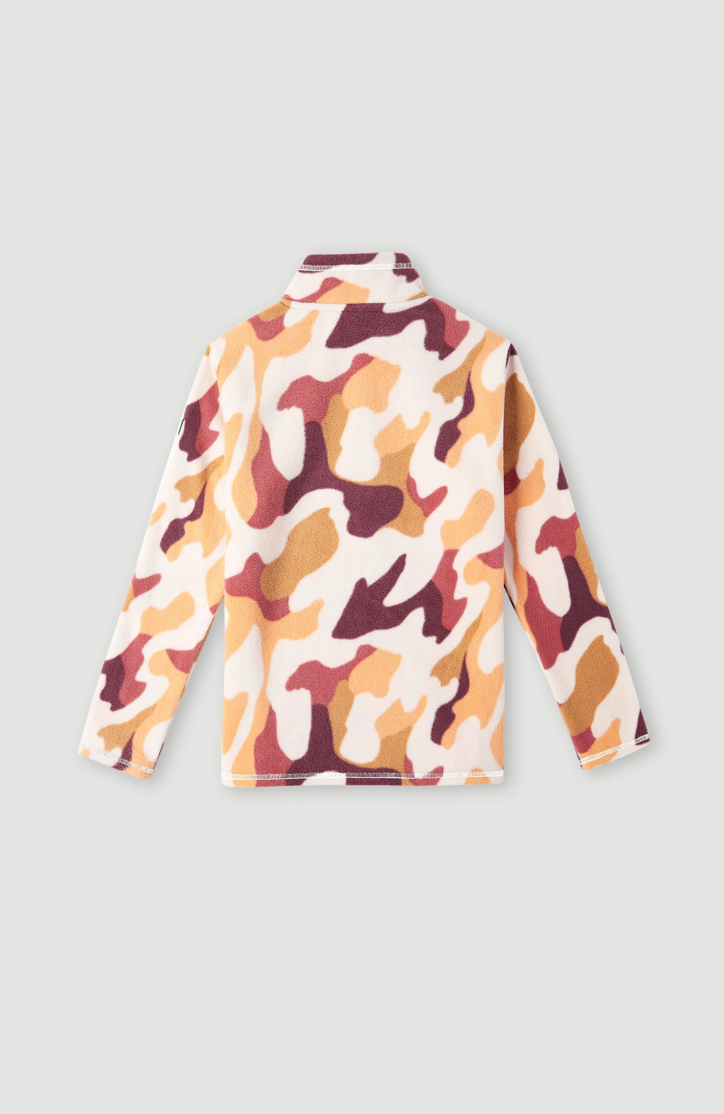 Printed Half-Zip Fleece | Purple Hiker Camo