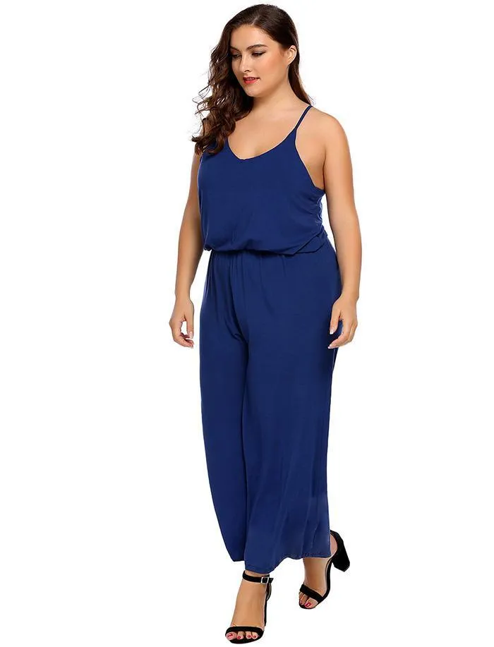 PRISCILLA’S PERFECT CHIC CAMI JUMPSUIT