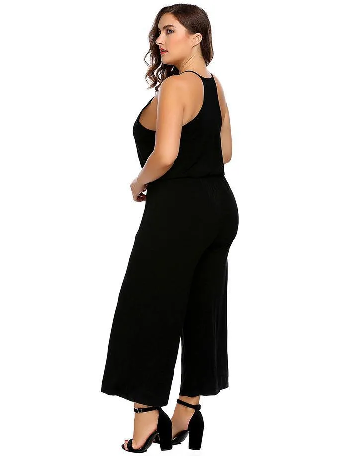 PRISCILLA’S PERFECT CHIC CAMI JUMPSUIT