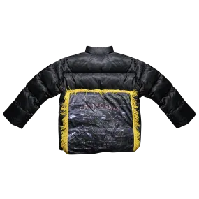 "California" Removable Patch Puffer Jacket