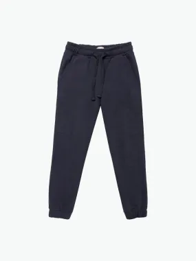 Regular Fit Cotton Sweatpants Navy Blue