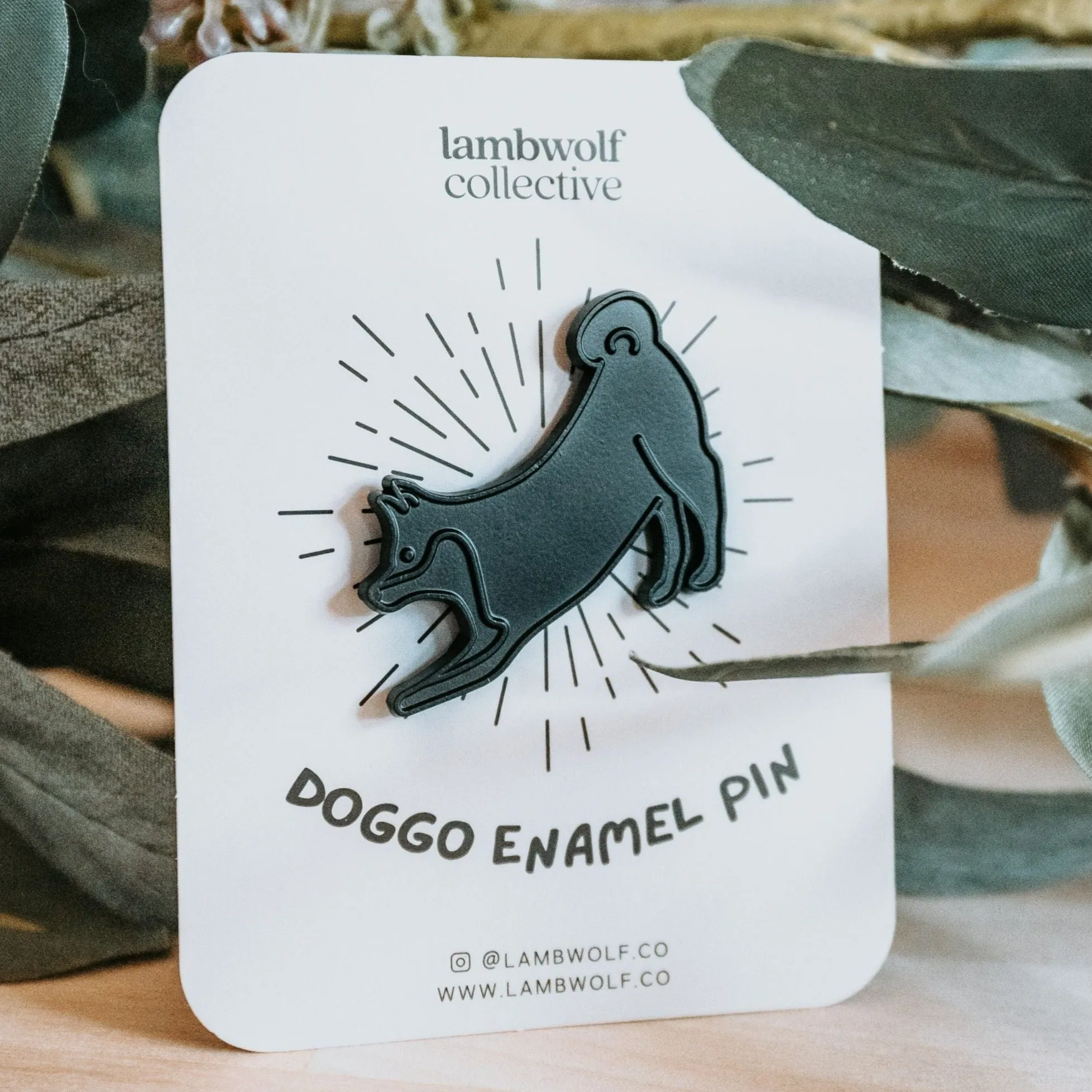 SHIBE ENAMEL PIN