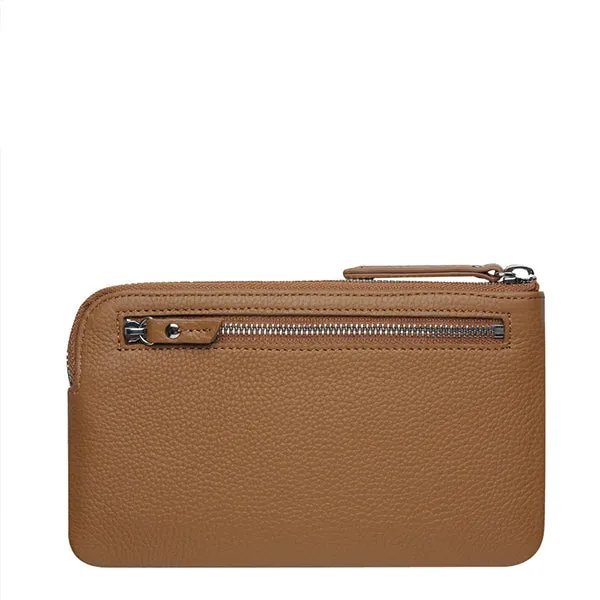 Smoke   Mirrors Pouch - Tan