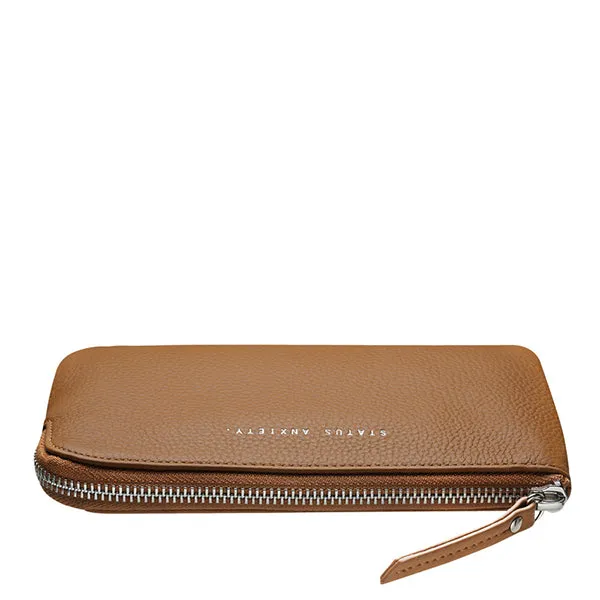 Smoke   Mirrors Pouch - Tan