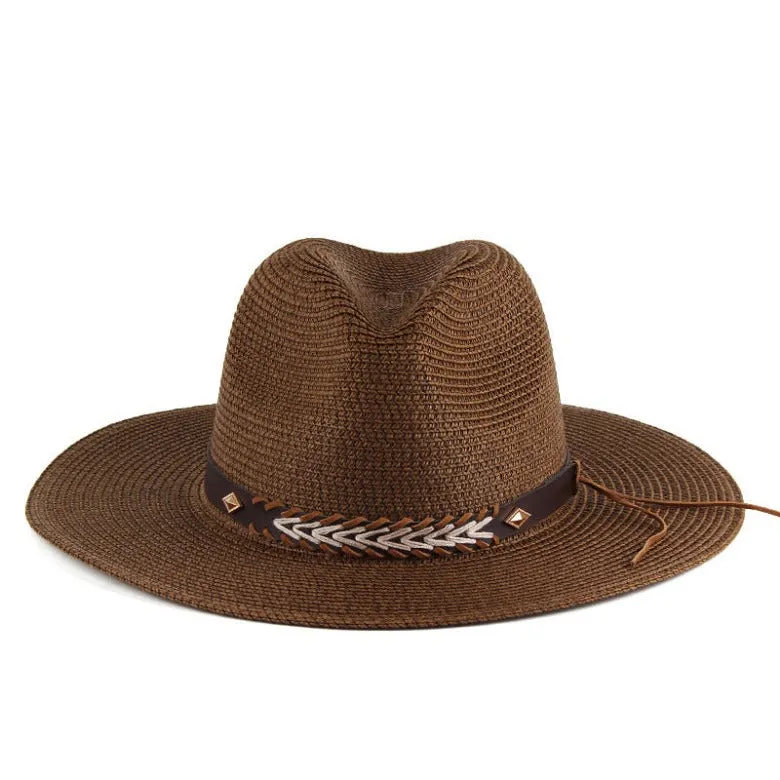 Spring and summer men and women hats travel beach hats outdoor travel sun protection sun hats fashion casual sun hats