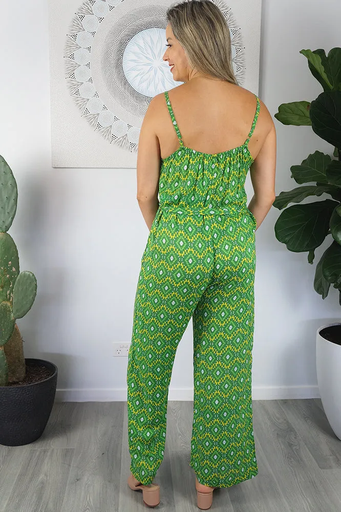 Stomper Jumpsuit "Dimple" print