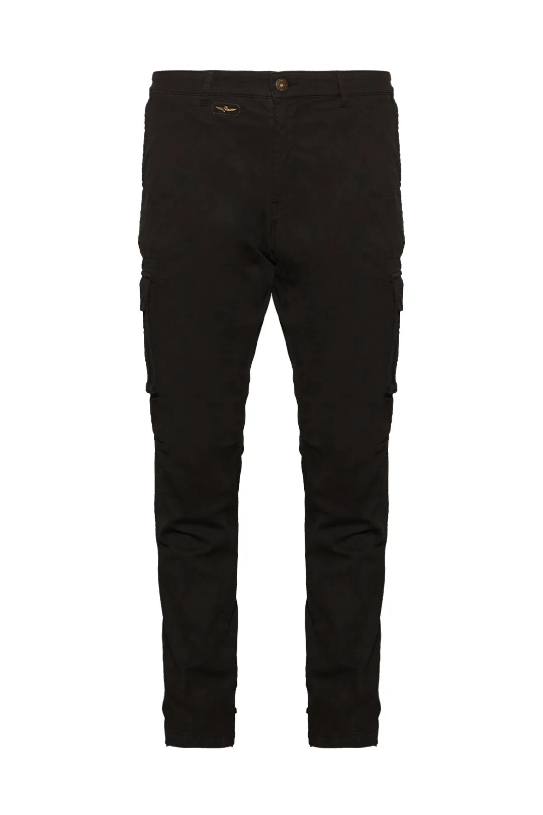 Stretch gabardine cargo pants