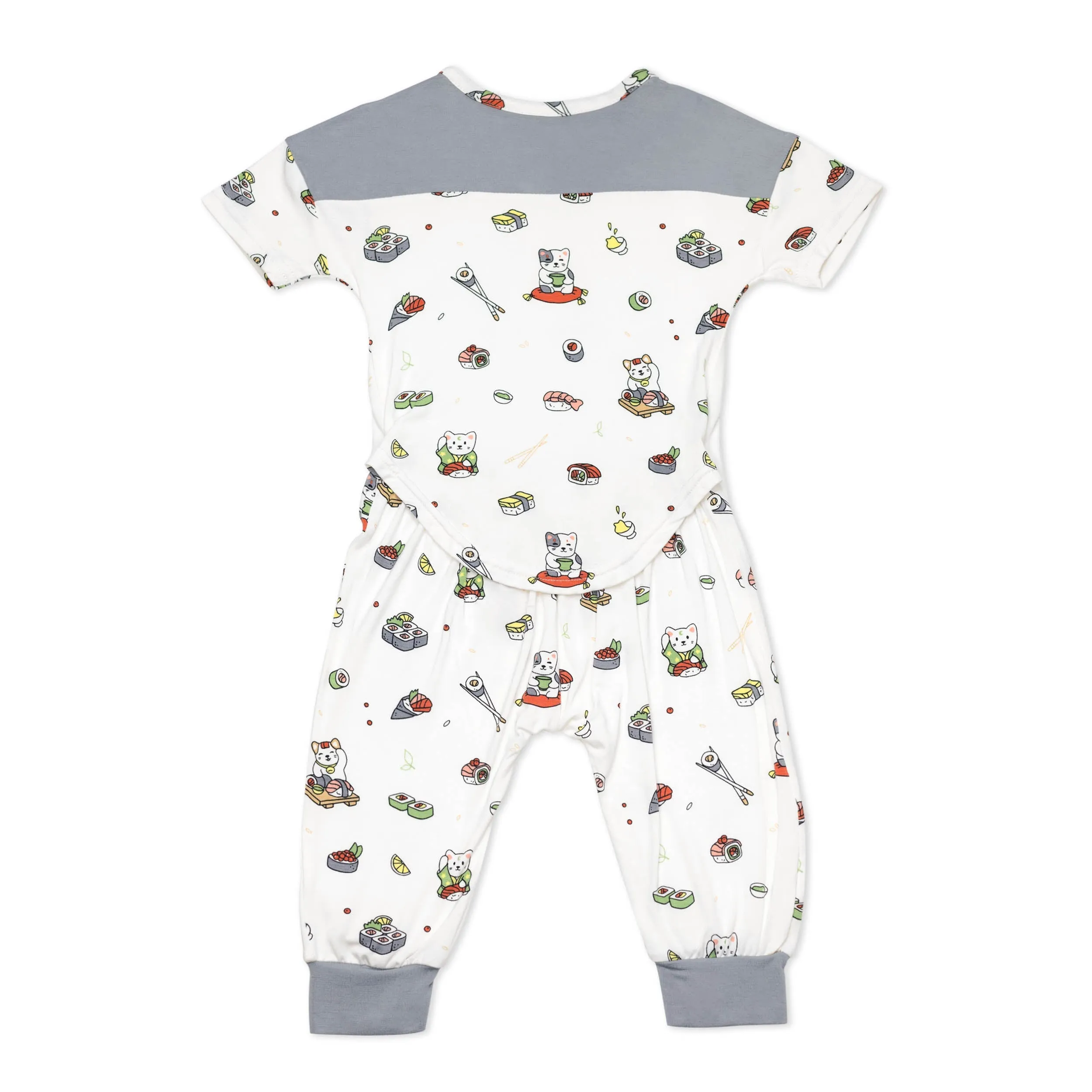 Sushi Cat Bamboo Romper