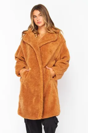 Teddy Sherpa Trench Coat